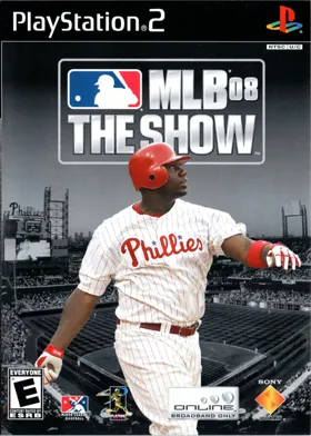 MLB 08 - The Show box cover front